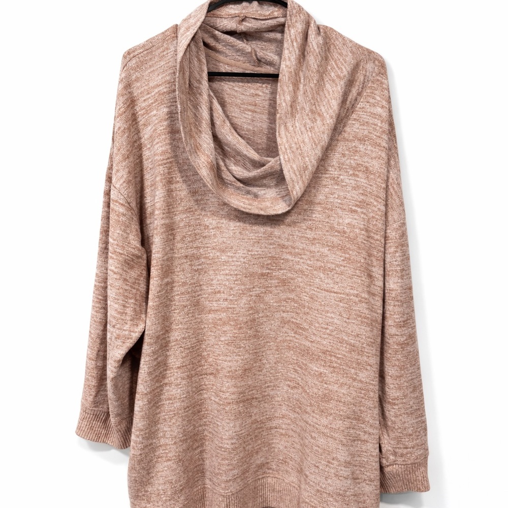 Torrid Cozy Light Pink/Tan Women's Sweater Size 4